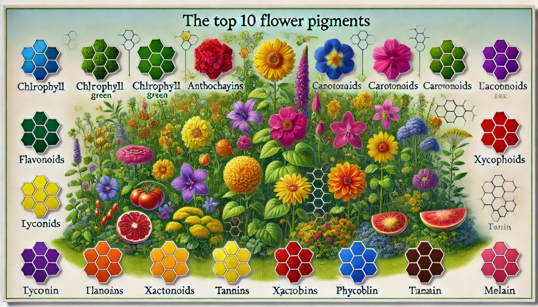 top-flower-pigments