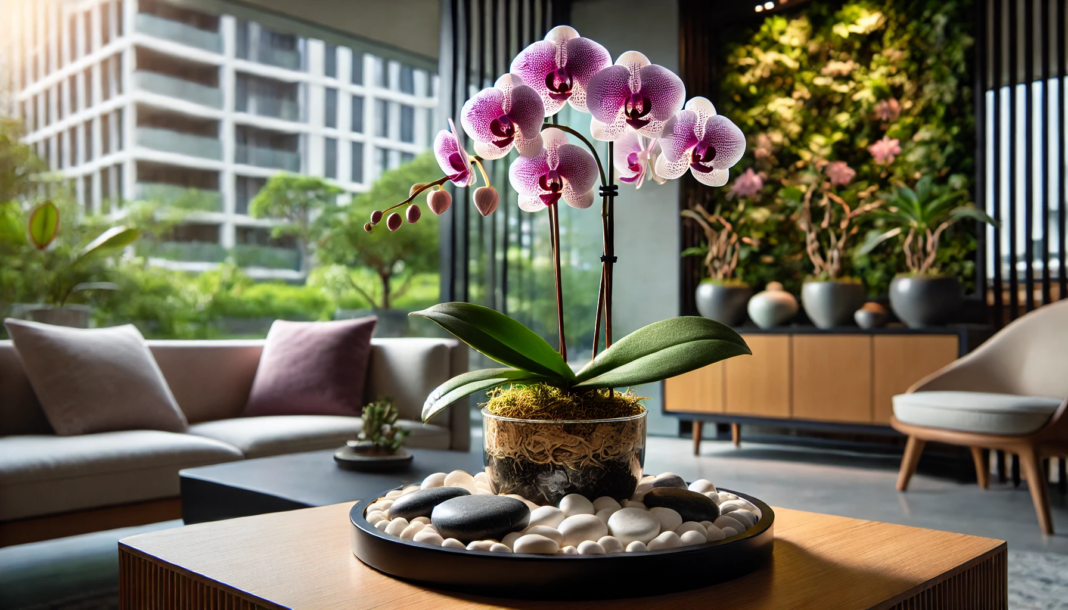 Indoor orchid care