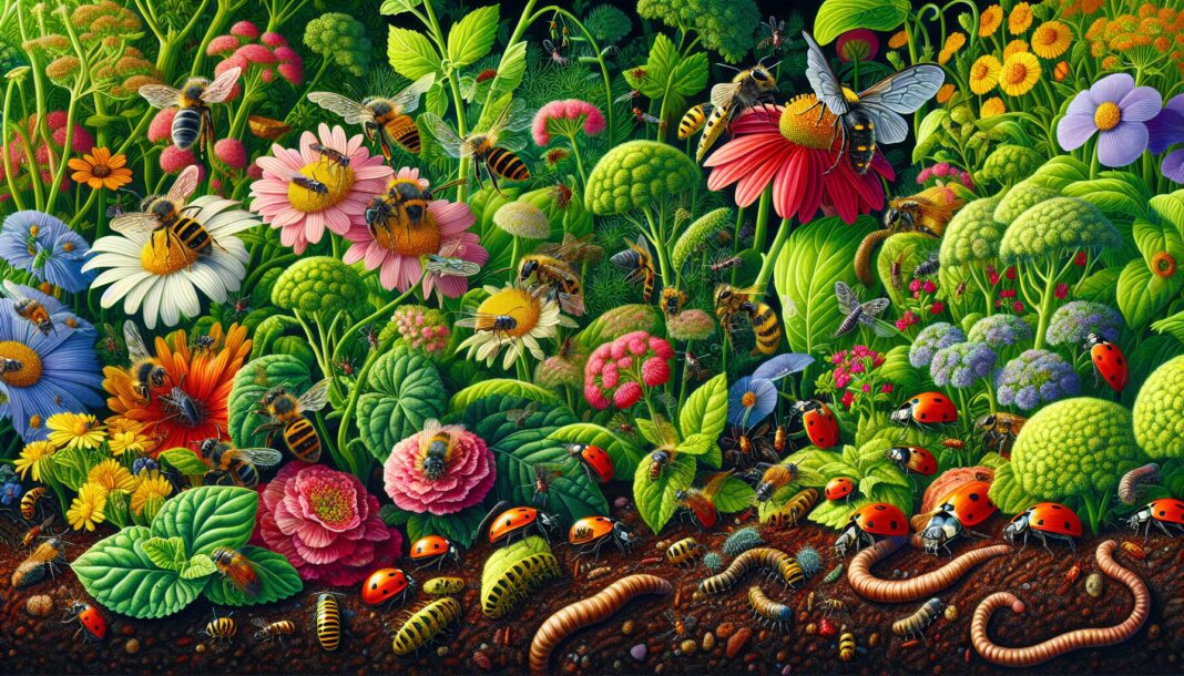 Using Beneficial Insects in Gardens